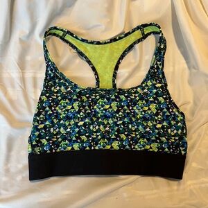 VS Sport Size Small Racerback Sports Bra, Multi